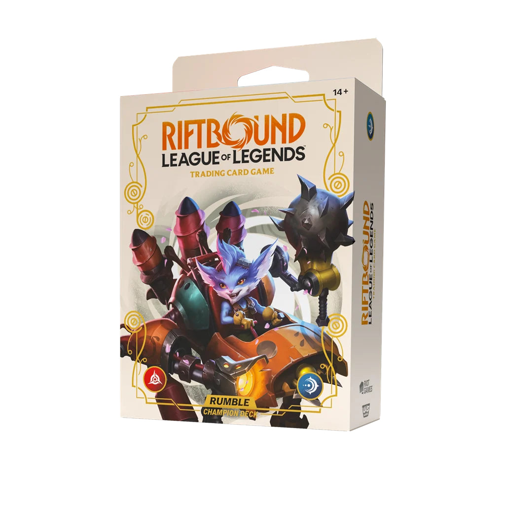Riftbound Rumble Champion Deck Starter Pack – Riftbound TCG | Englisch