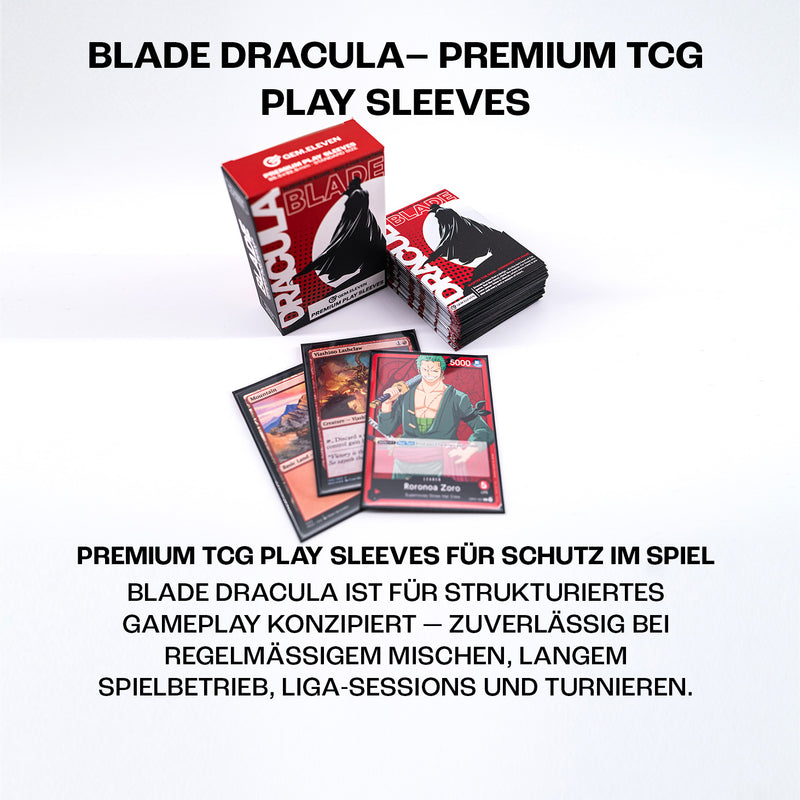 Gem.Eleven Blade Dracula – Full-Art Dual Sleeves 100 Stück