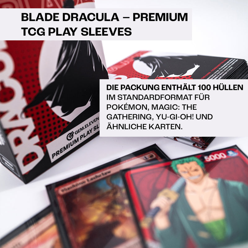 Gem.Eleven Blade Dracula – Full-Art Dual Sleeves 100 Stück