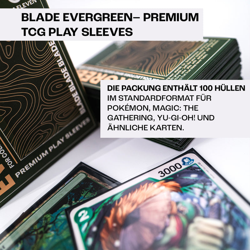Gem.Eleven Blade Evergreen – Full-Art Dual Sleeves 100 Stück