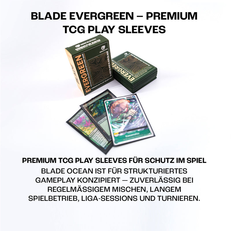 Gem.Eleven Blade Evergreen – Full-Art Dual Sleeves 100 Stück