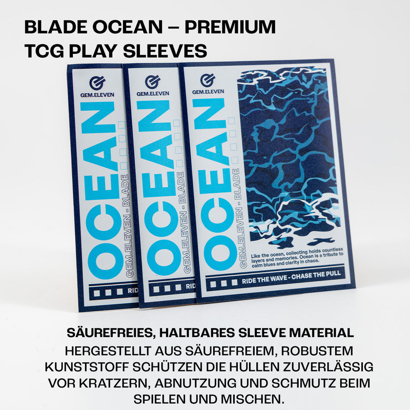 Gem.Eleven Blade Ocean – Full-Art Dual Sleeves 100 Stück