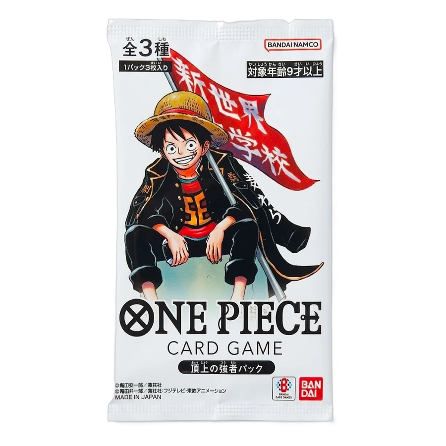 One Piece: Strongest of the Summit Pack (3 Karten) Sealed | Japanisch