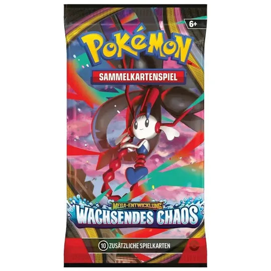Pokemon Mega Entwicklung Wachsendes Chaos Booster Pack | Deutsch