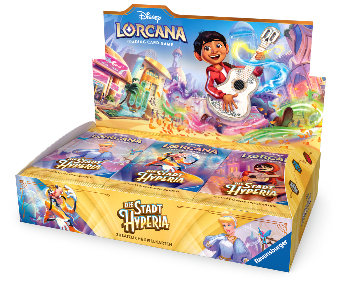 Disney Lorcana - Die Stadt Hyperia Booster Display DE