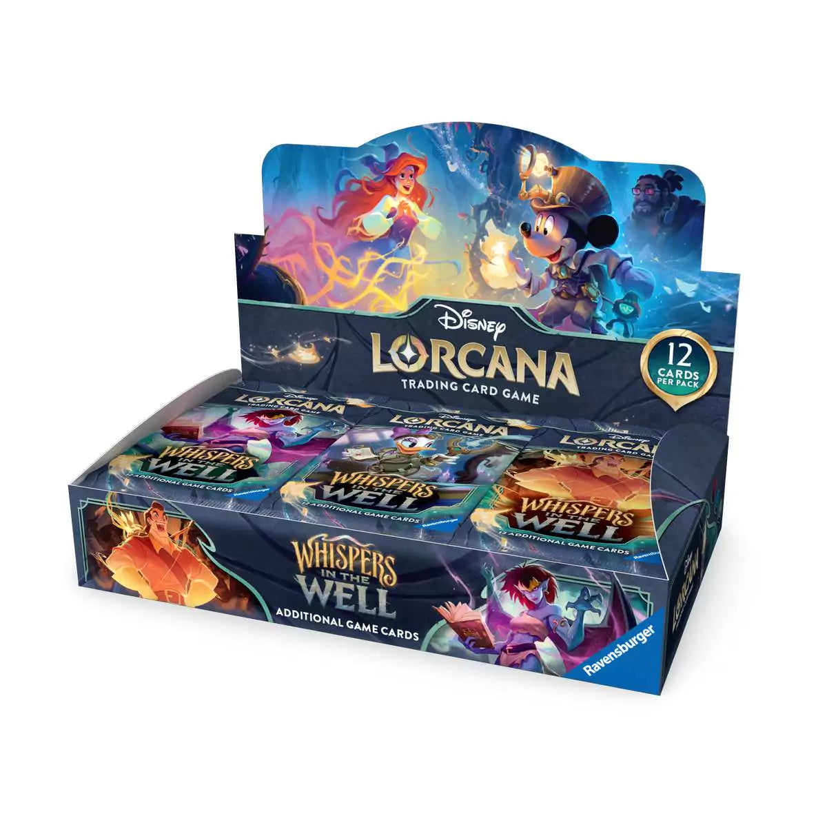 Disney Lorcana – Whispers in the Well Booster Display (24 Packs) | Englisch