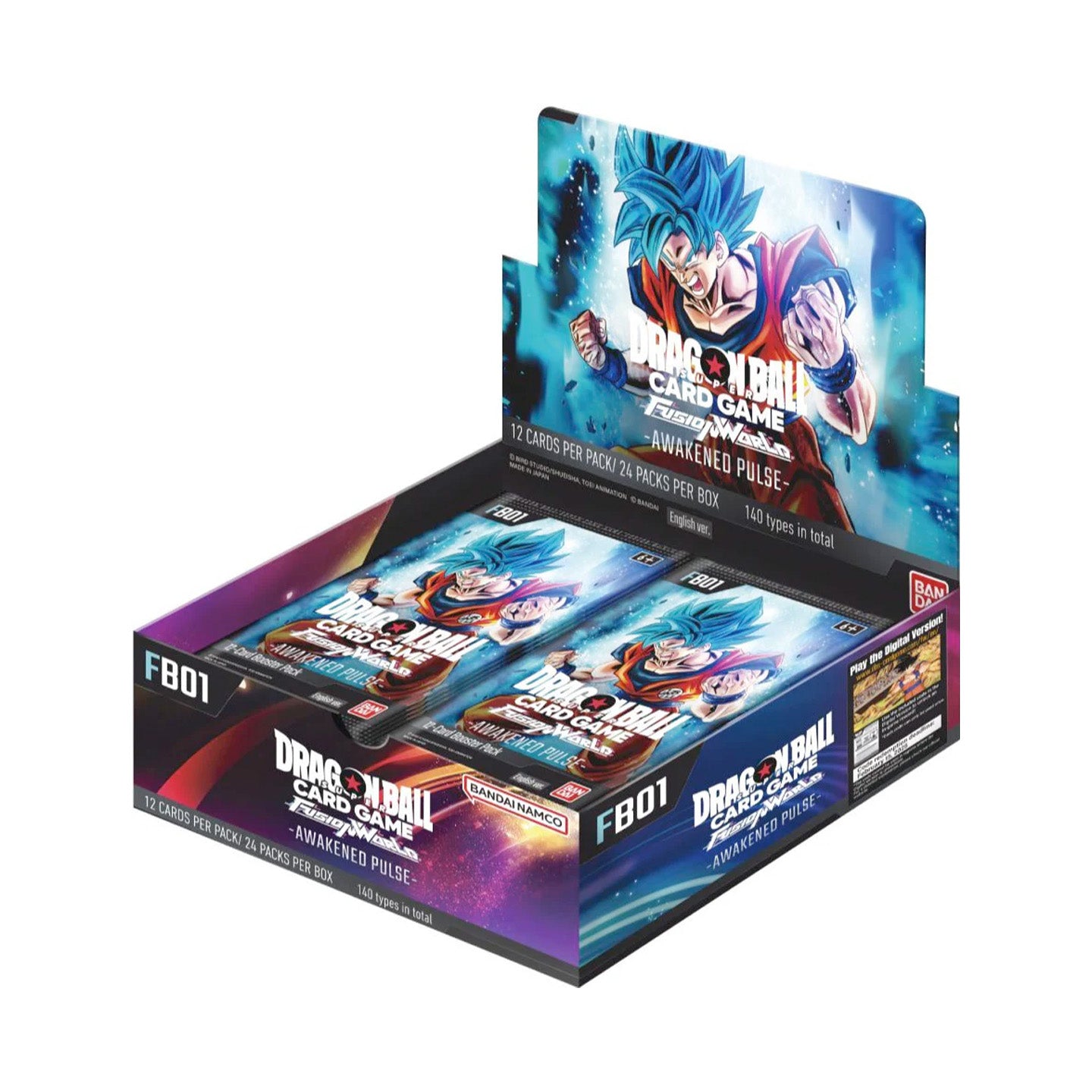 Dragonball Super – Awakened Pulse FB01 Booster Display (24 Packs) | Japanisch