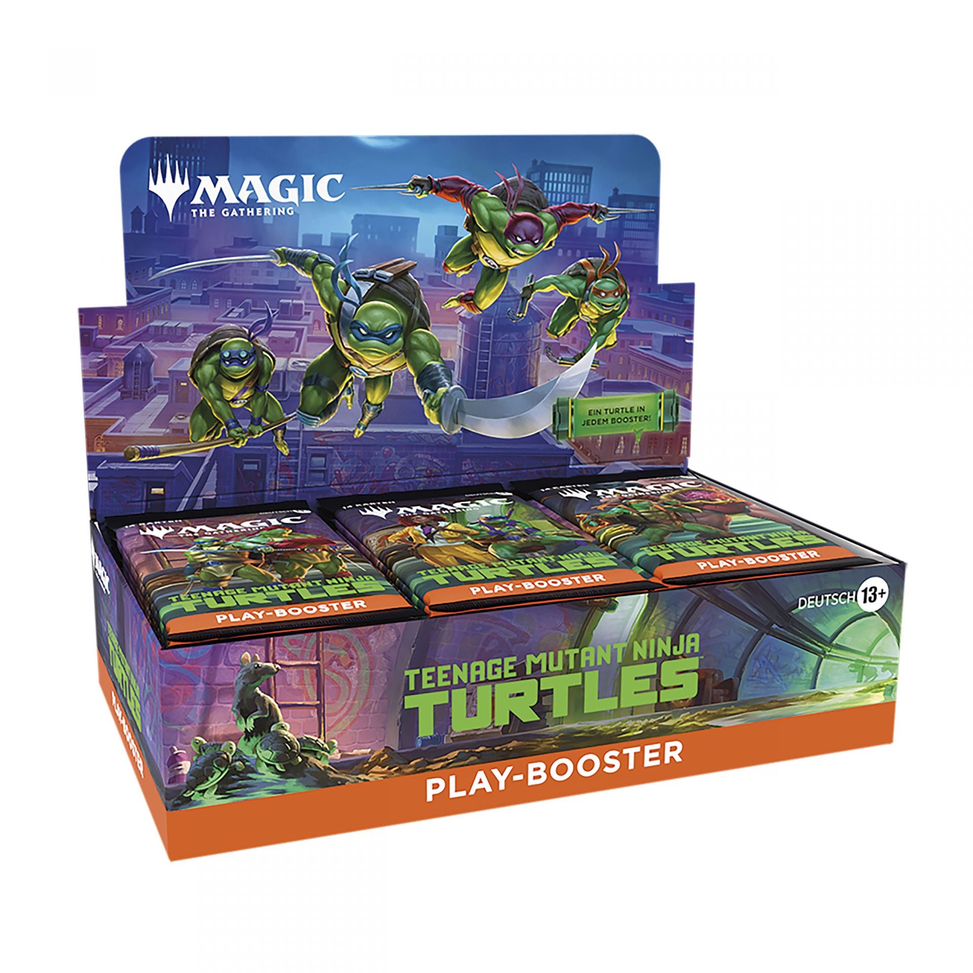 MTG Teenage Mutant Ninja Turtles Play Booster Display (30 Packs) – Magic: The Gathering | Deutsch
