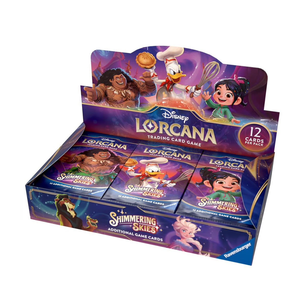 Disney Lorcana – Shimmering Skies Booster Display (24 Packs) | Englisch