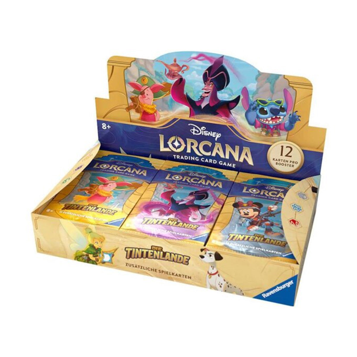 Disney Lorcana – Tintenlande Booster Display (24 Packs) | Deutsch