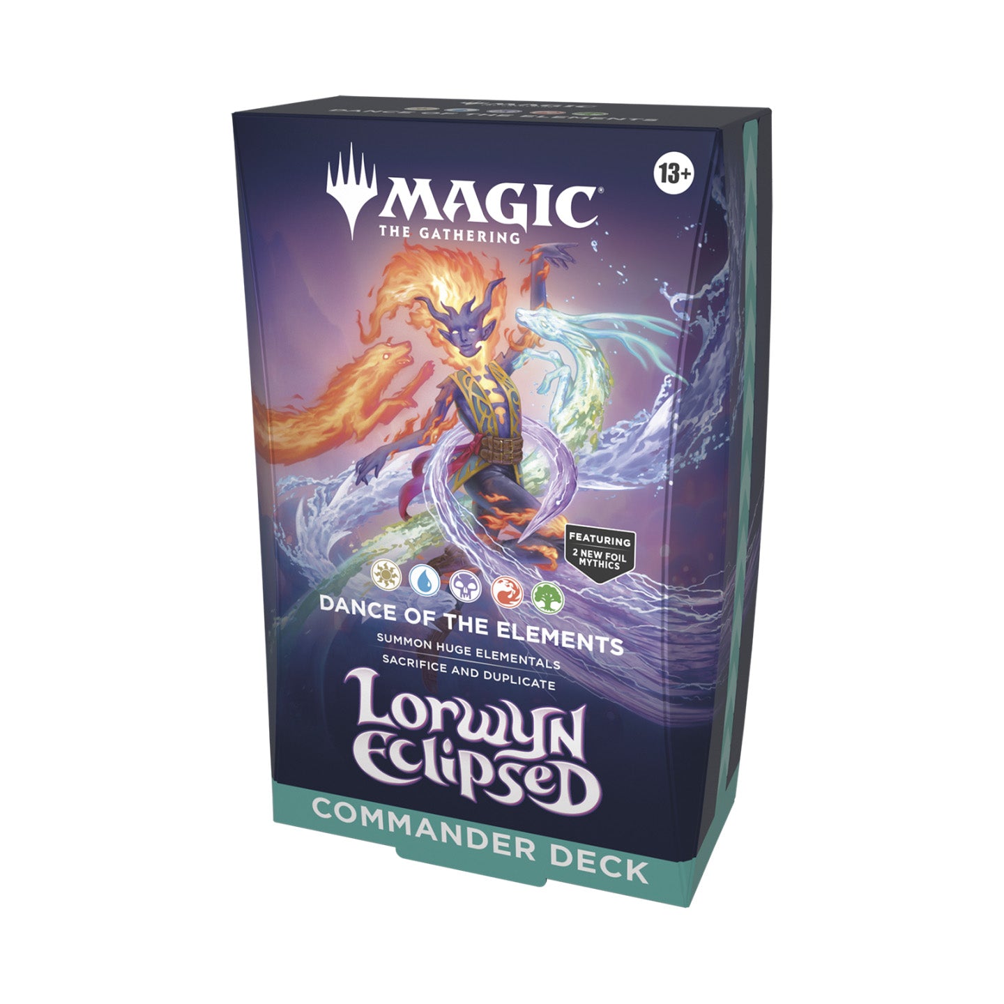 MTG Commander Deck: Dance of the Elements (100 Karten) – Magic: The Gathering | Englisch