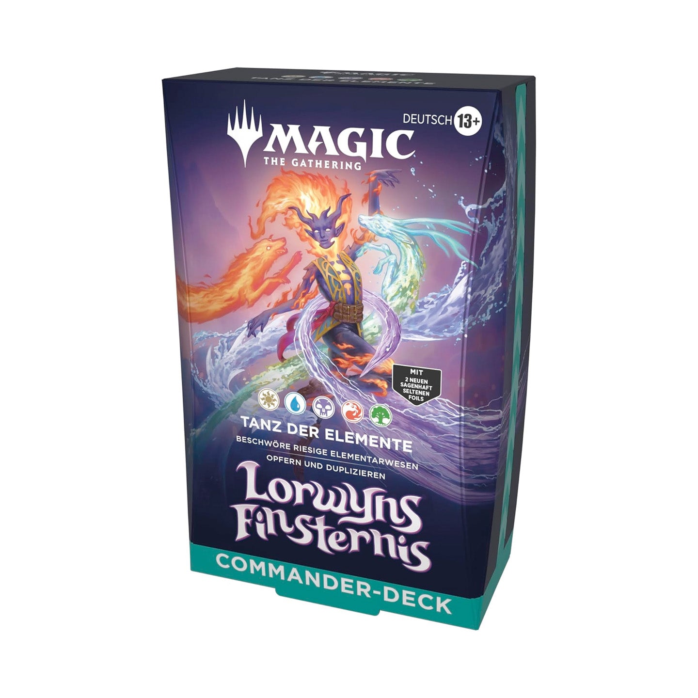 MTG Commander Deck: Tanz der Elemente (100 Karten) – Magic: The Gathering | Deutsch