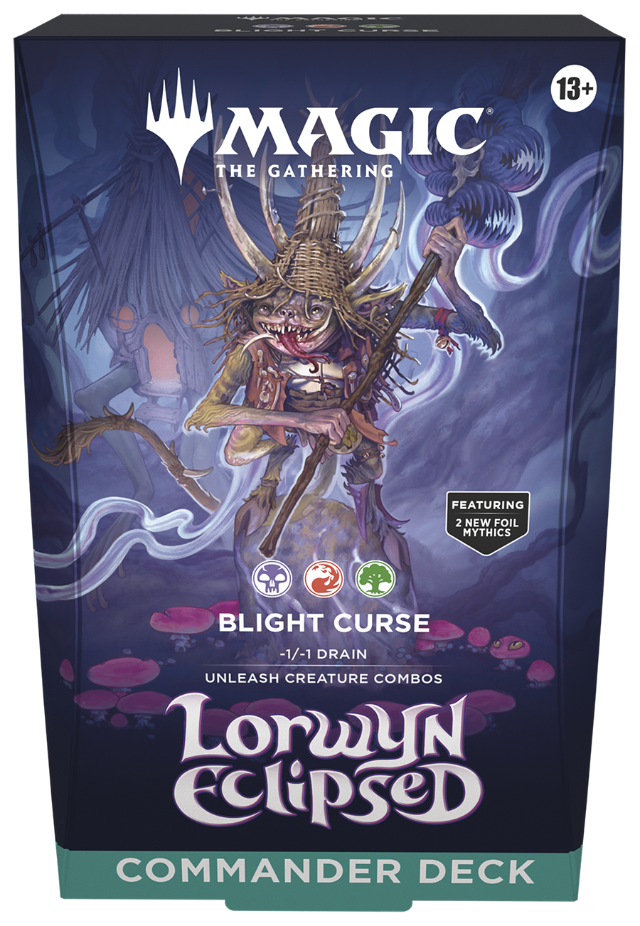 MTG Blight Curse Precon Commander Deck – Magic: The Gathering | Englisch