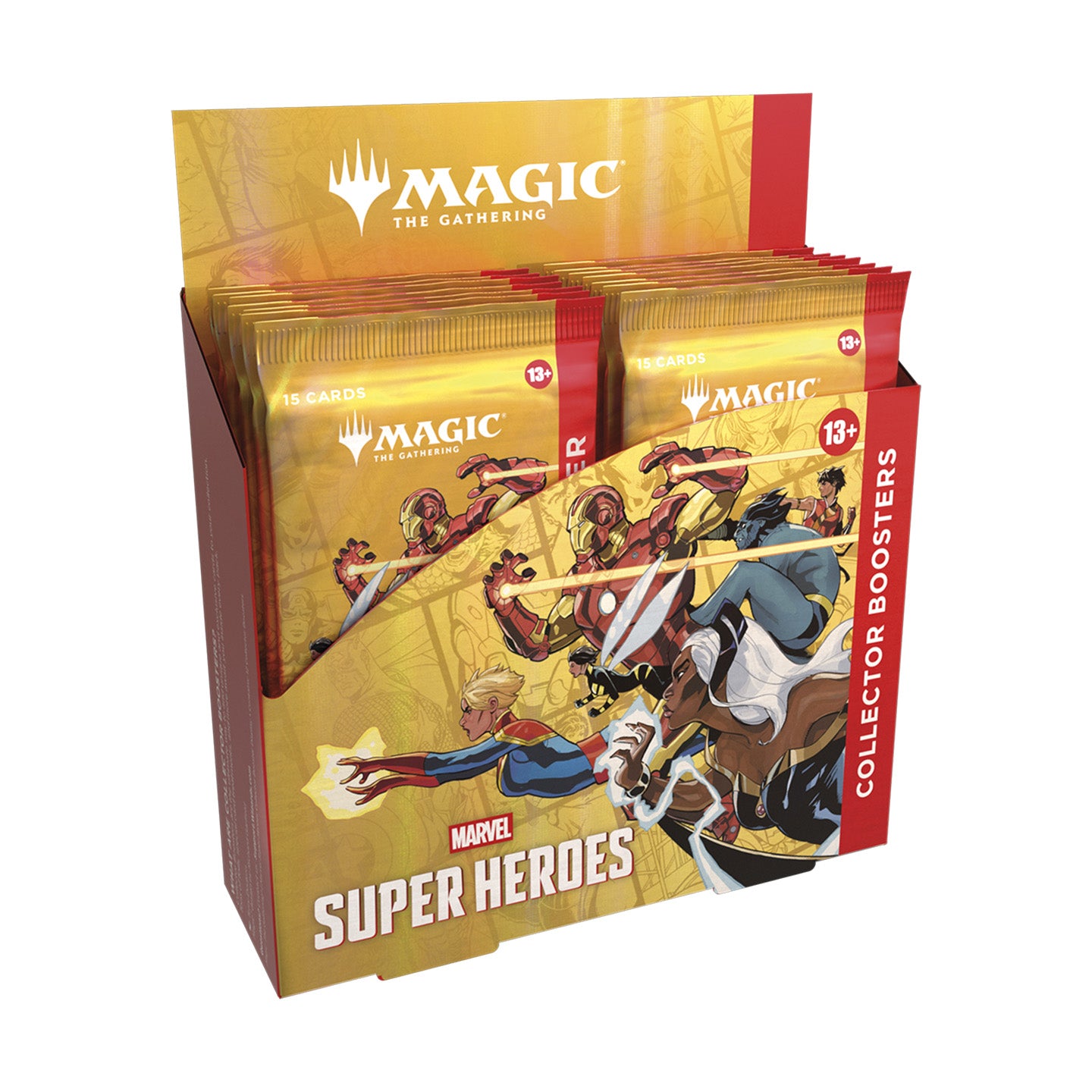 MTG Marvel Super Heroes Collector Booster Display (12 Packs) – Magic: The Gathering | Englisch