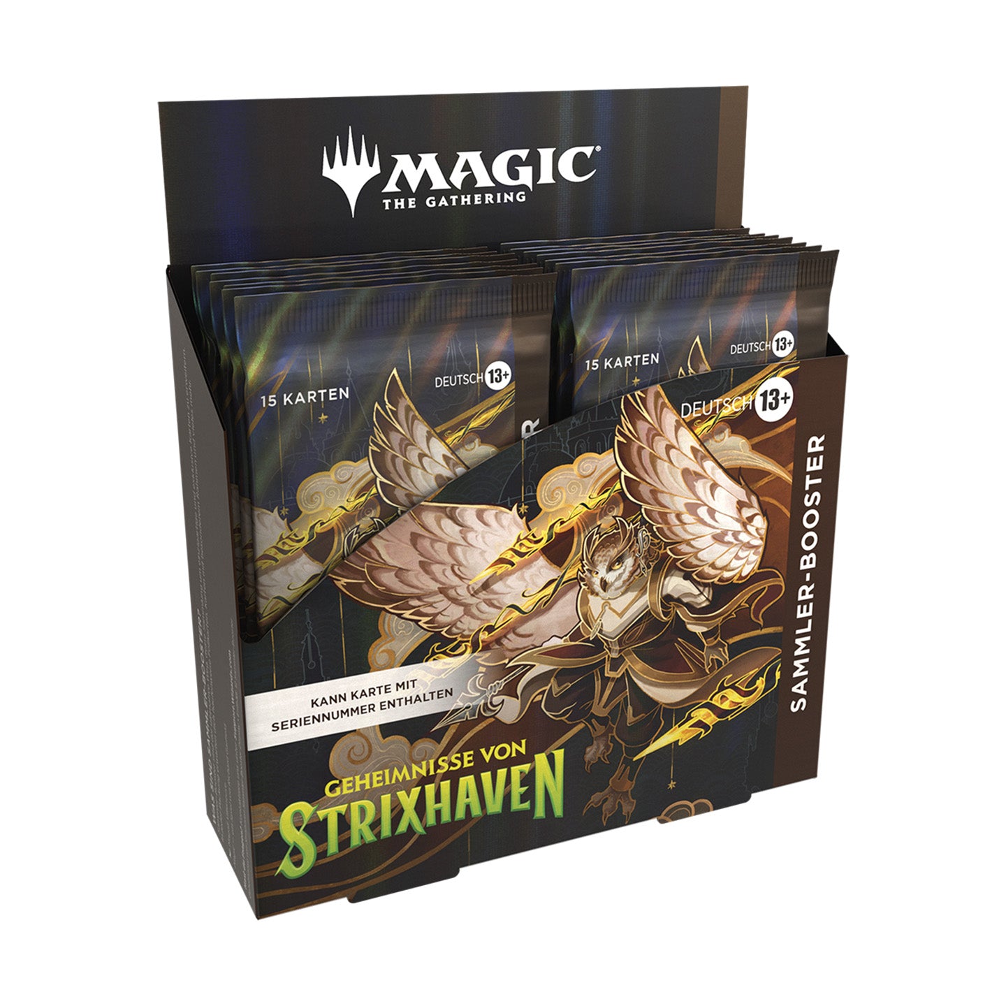 MTG Geheimnisse von Strixhaven Collector Booster Display (12 Packs) – Magic: The Gathering | Deutsch