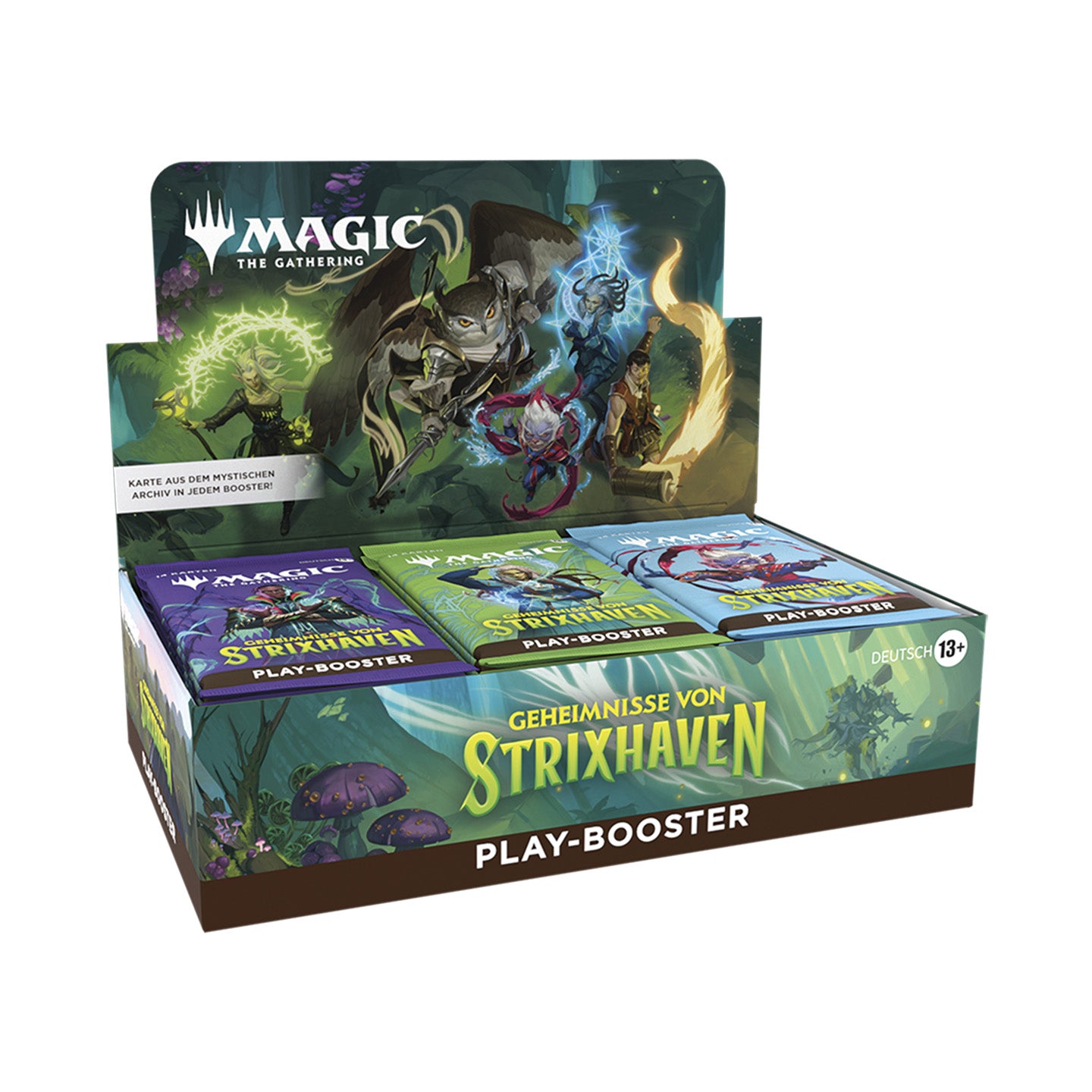 MTG Geheimnisse von Strixhaven Play Booster Display (30 Packs) – Magic: The Gathering | Deutsch