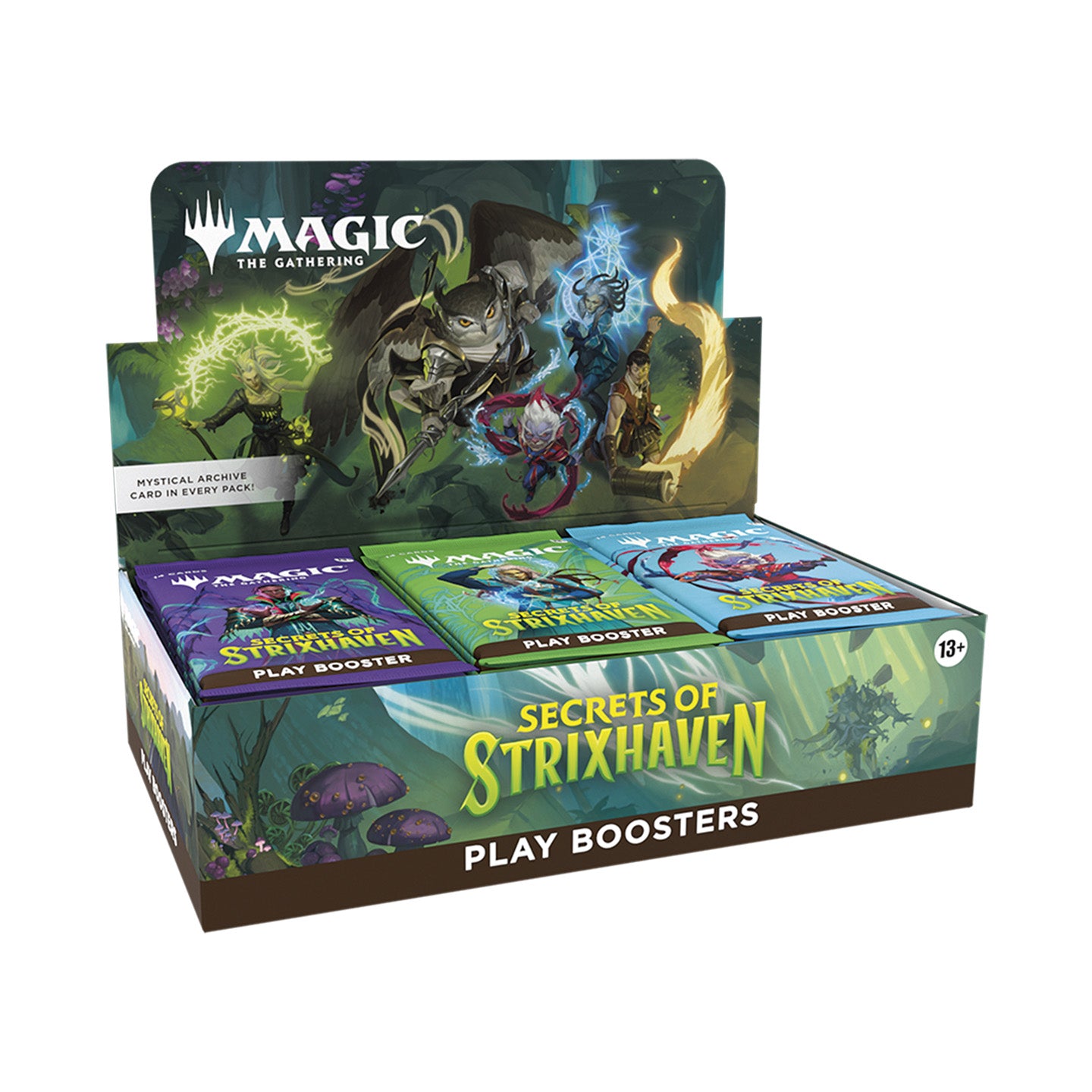 MTG Secrets of Strixhaven Play Booster Display (30 Packs) – Magic: The Gathering | Englisch