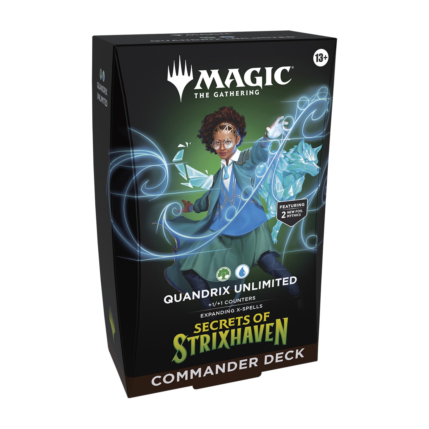 MTG Commander Deck: Quandrix Unlimited (100 Karten) – Magic: The Gathering | Englisch