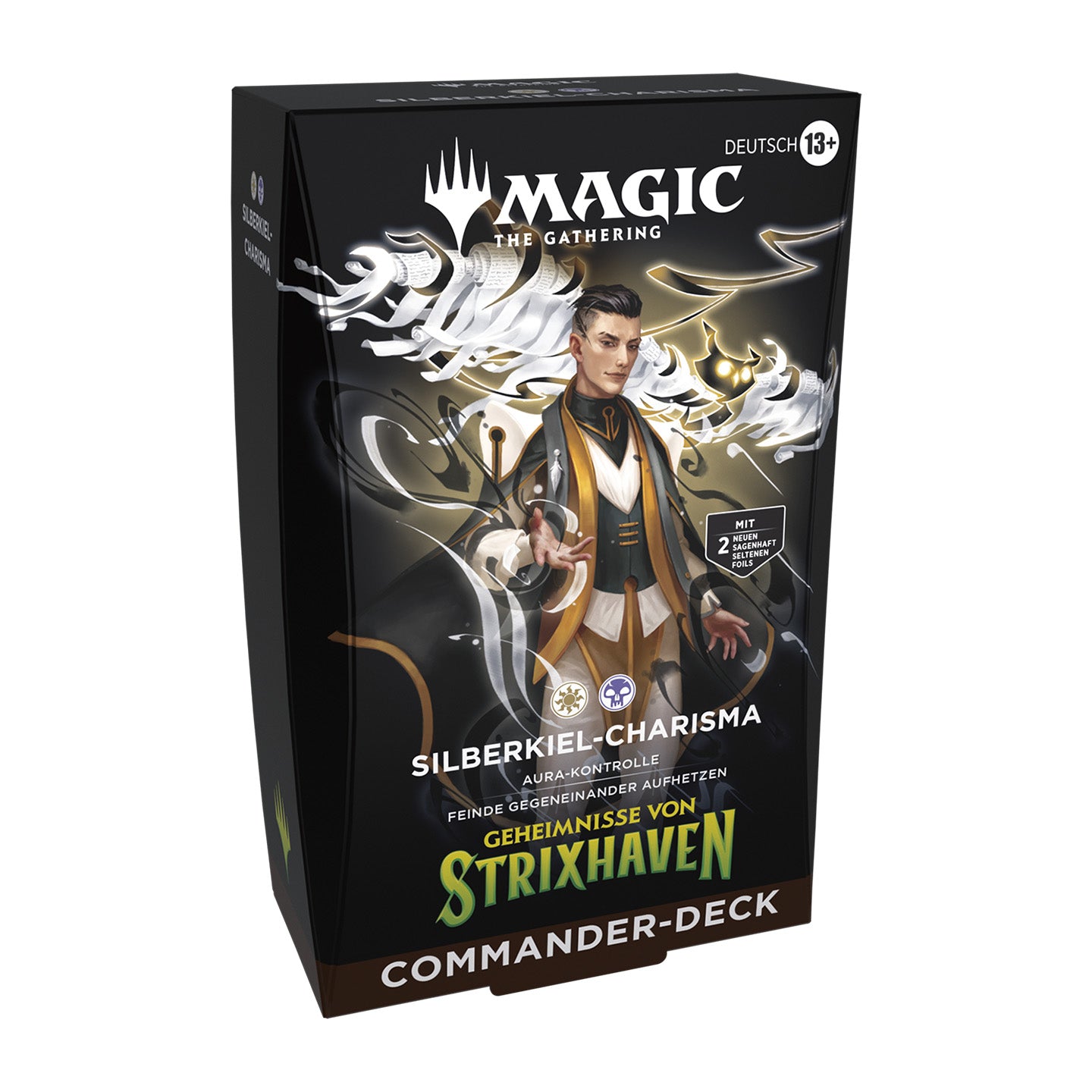 MTG Commander Deck: Silberkiel Charisma (100 Karten) – Magic: The Gathering | Deutsch