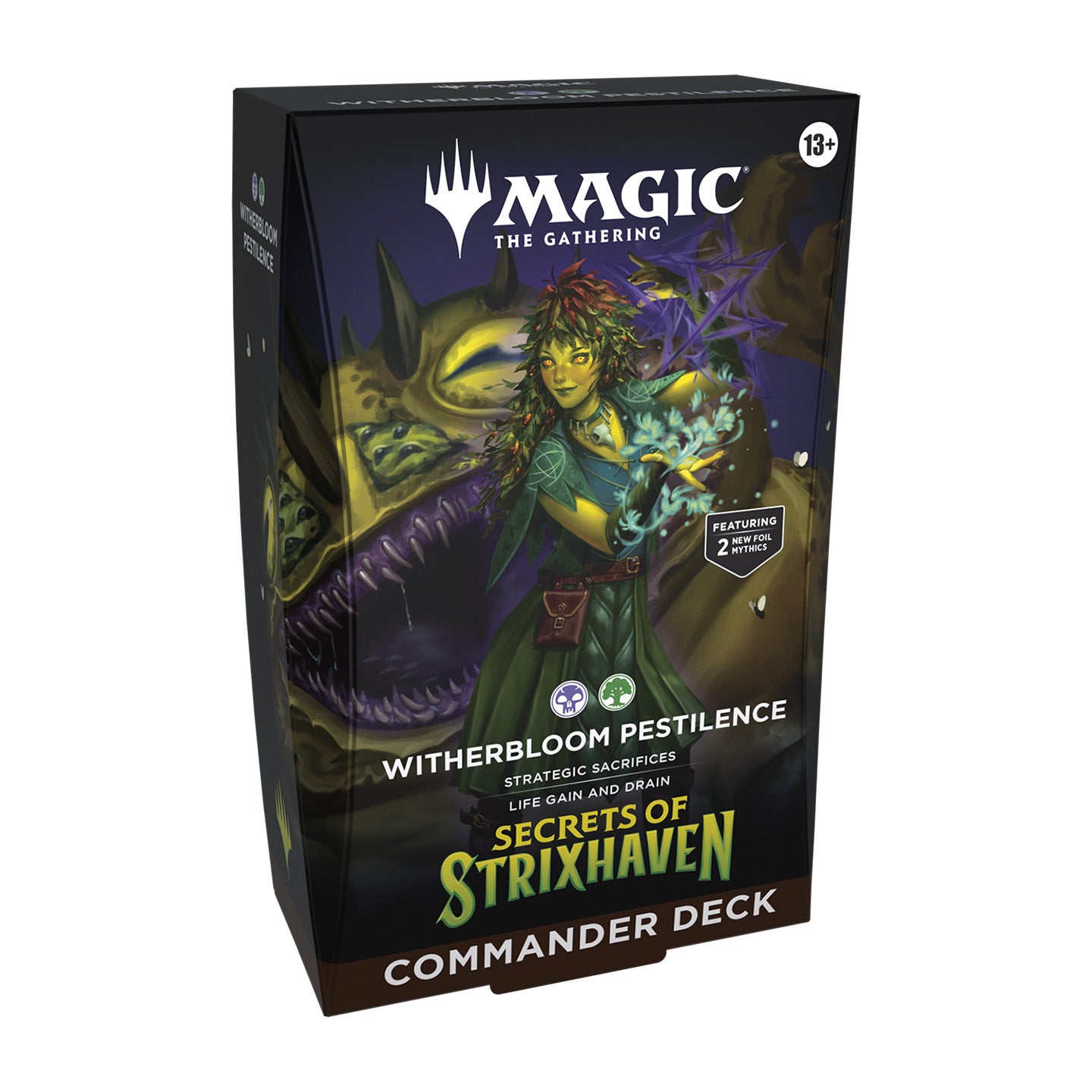 MTG Commander Deck: Witherbloom Pestilence (100 Karten) – Magic: The Gathering | Englisch