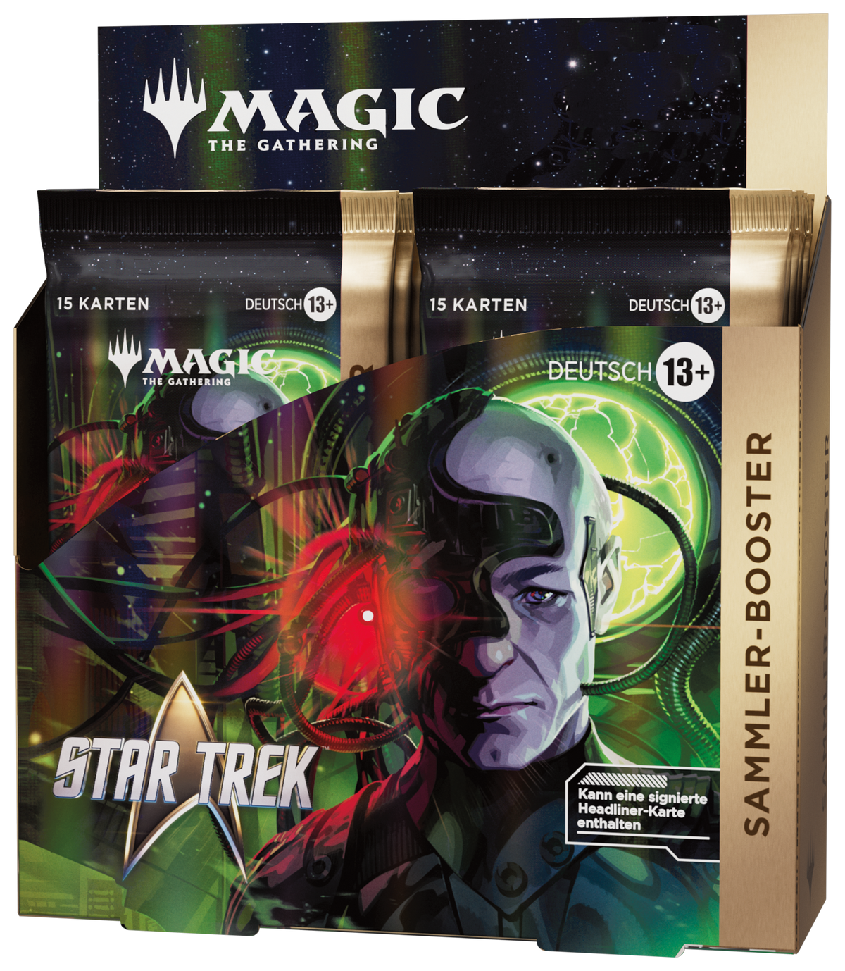 MTG Star Trek Collector Booster Display (12 Boosters) Deutsch – weitere Ansicht
