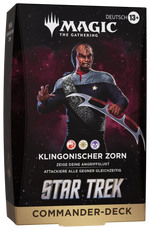 MTG Star Trek Commander Deck Klingonischer Zorn (Deutsch)