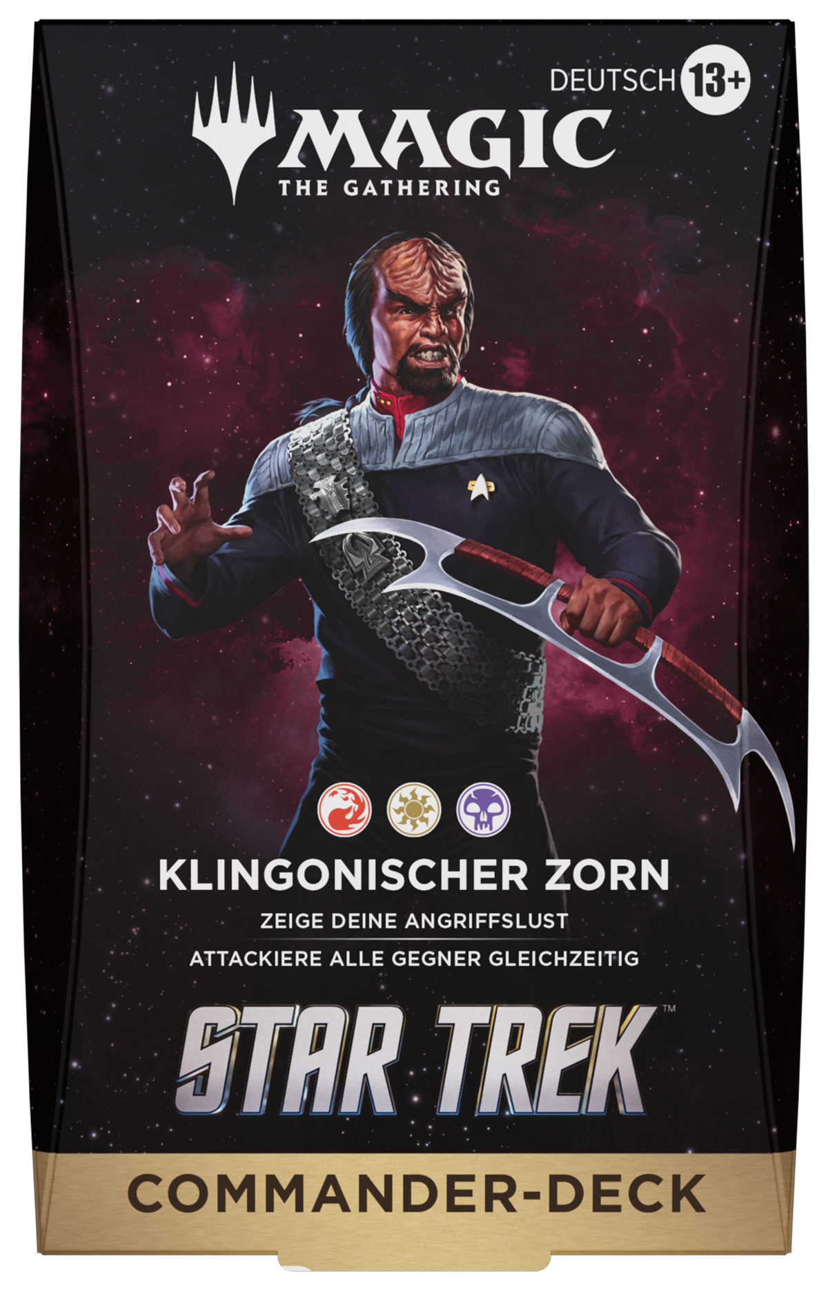MTG Star Trek Commander Deck Klingonischer Zorn (Deutsch)