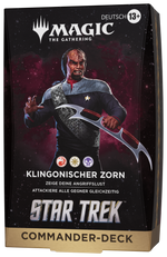 MTG Star Trek Commander Deck Klingonischer Zorn (Deutsch)