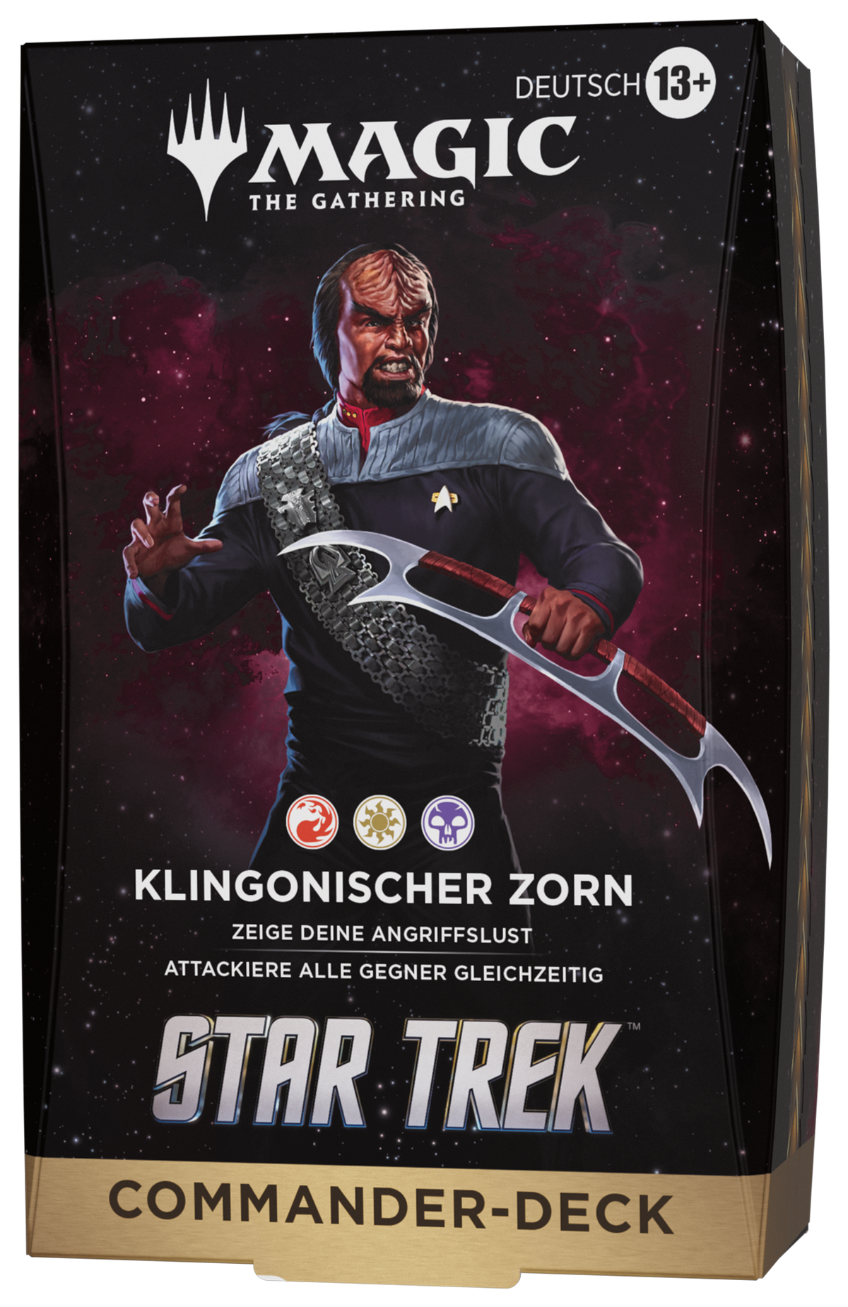 MTG Star Trek Commander Deck Klingonischer Zorn (Deutsch)