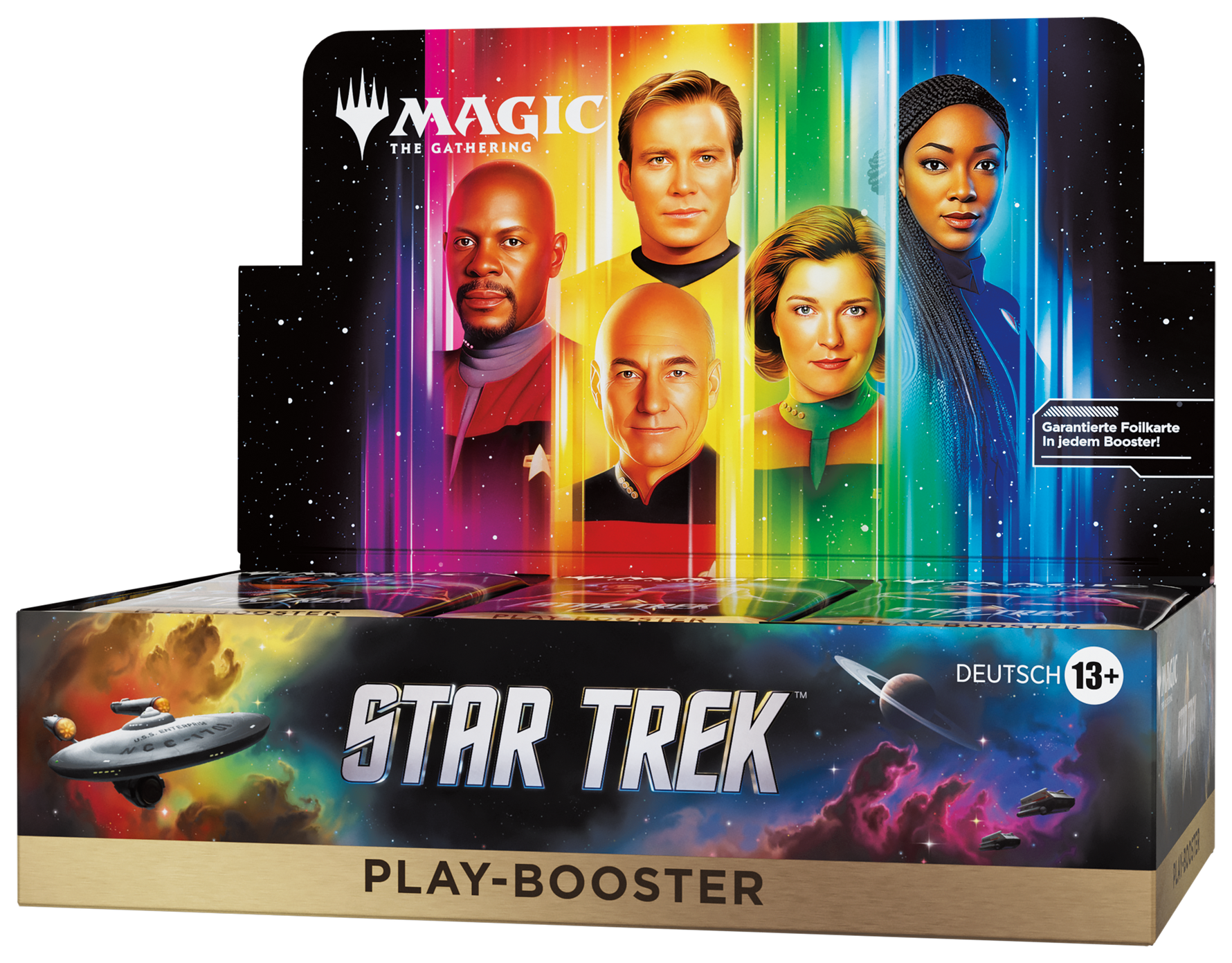 MTG Star Trek Play Booster Display (30 Boosters) Deutsch – Verpackungsdetail