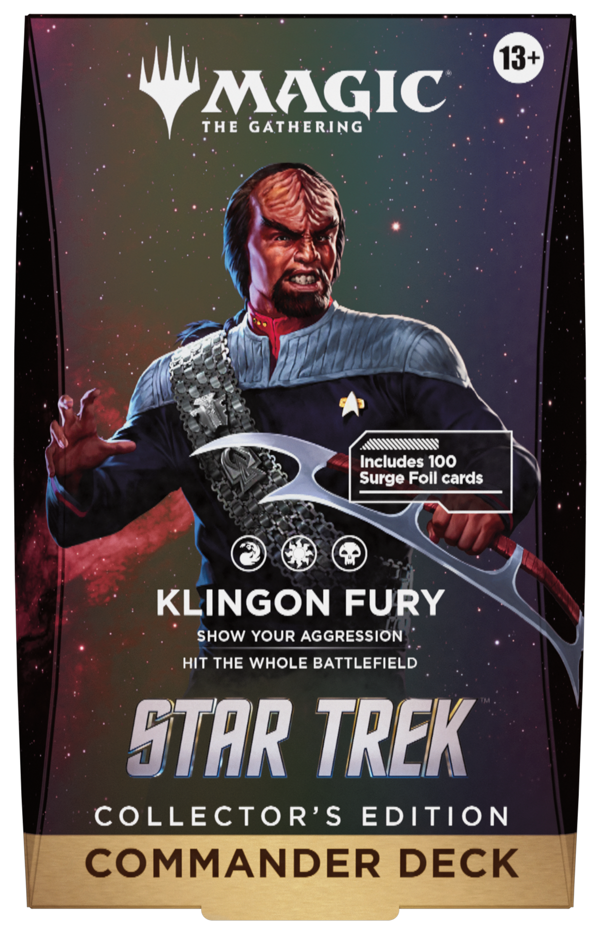 MTG Star Trek Collector's Edition Commander Deck Klingon Fury (Englisch)