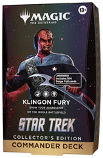 MTG Star Trek Collector's Edition Commander Deck Klingon Fury (Englisch)
