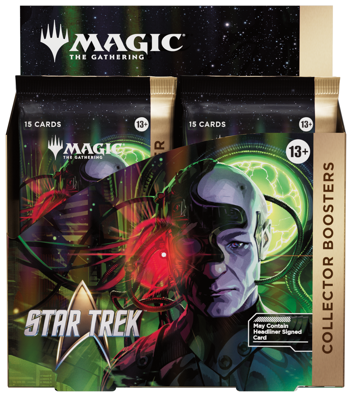 MTG Star Trek Collector Booster Display (12 Boosters) – Magic: The Gathering | Englisch