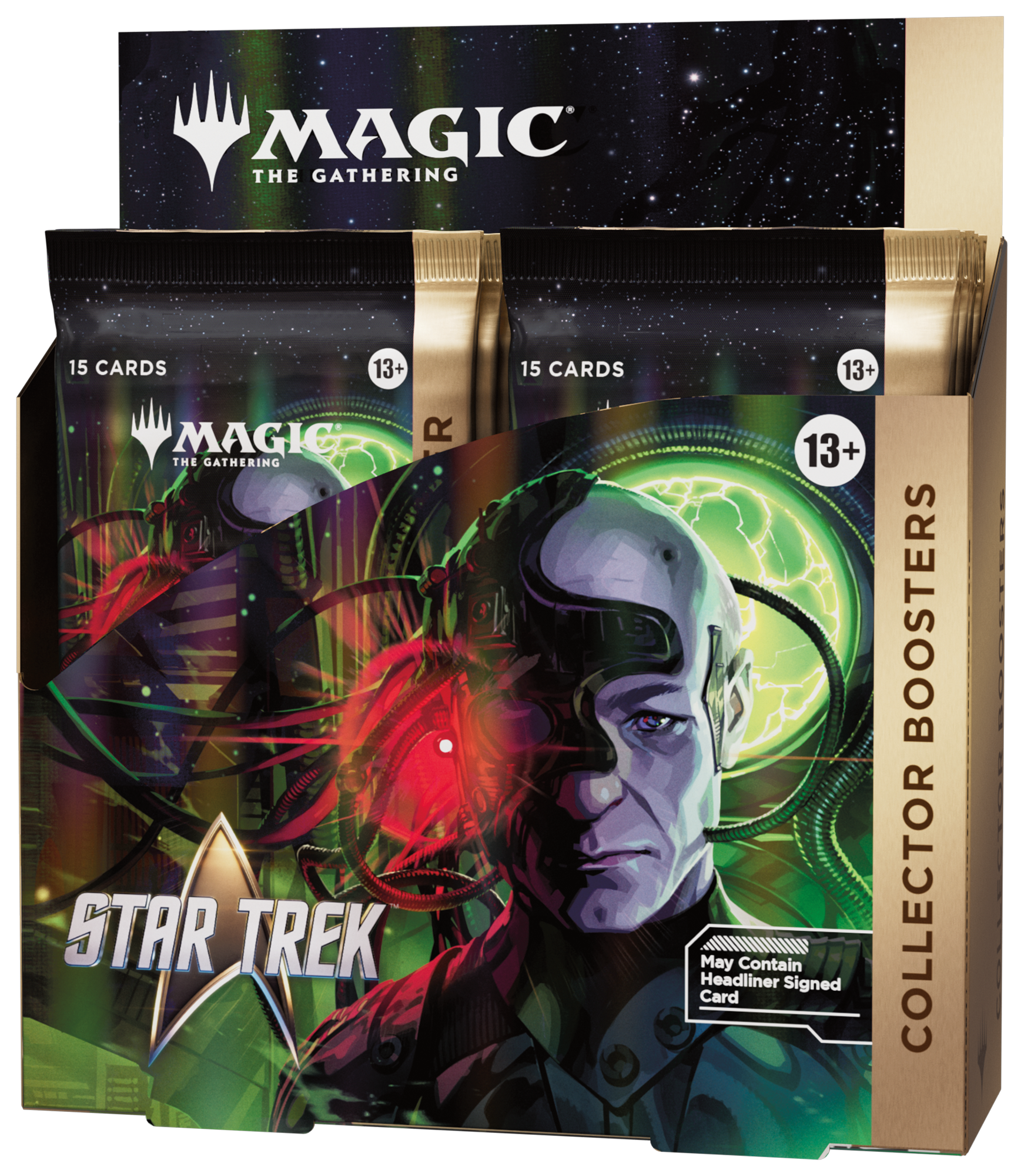 MTG Star Trek Collector Booster Display (12 Boosters) – Magic: The Gathering | Englisch