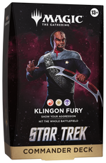 MTG Star Trek Commander Deck Klingon Fury (Englisch)
