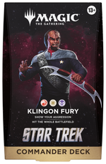 MTG Star Trek Commander Deck Klingon Fury (Englisch)