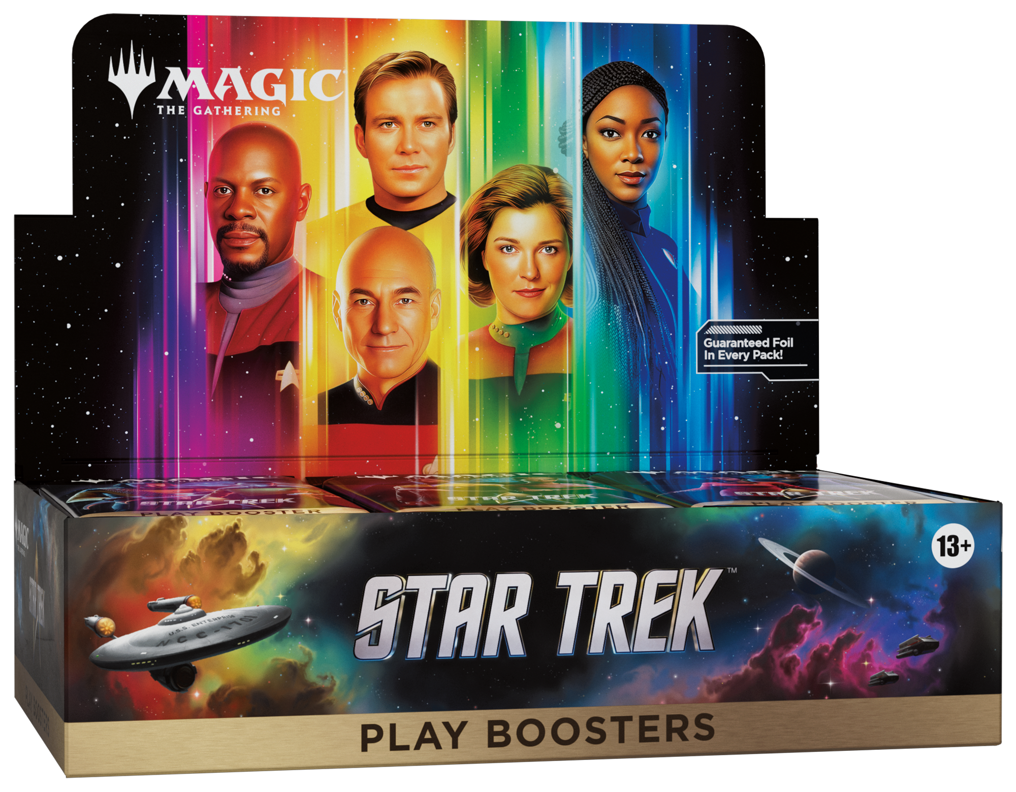 MTG Star Trek Play Booster Display (30 Boosters) – Magic: The Gathering | Englisch