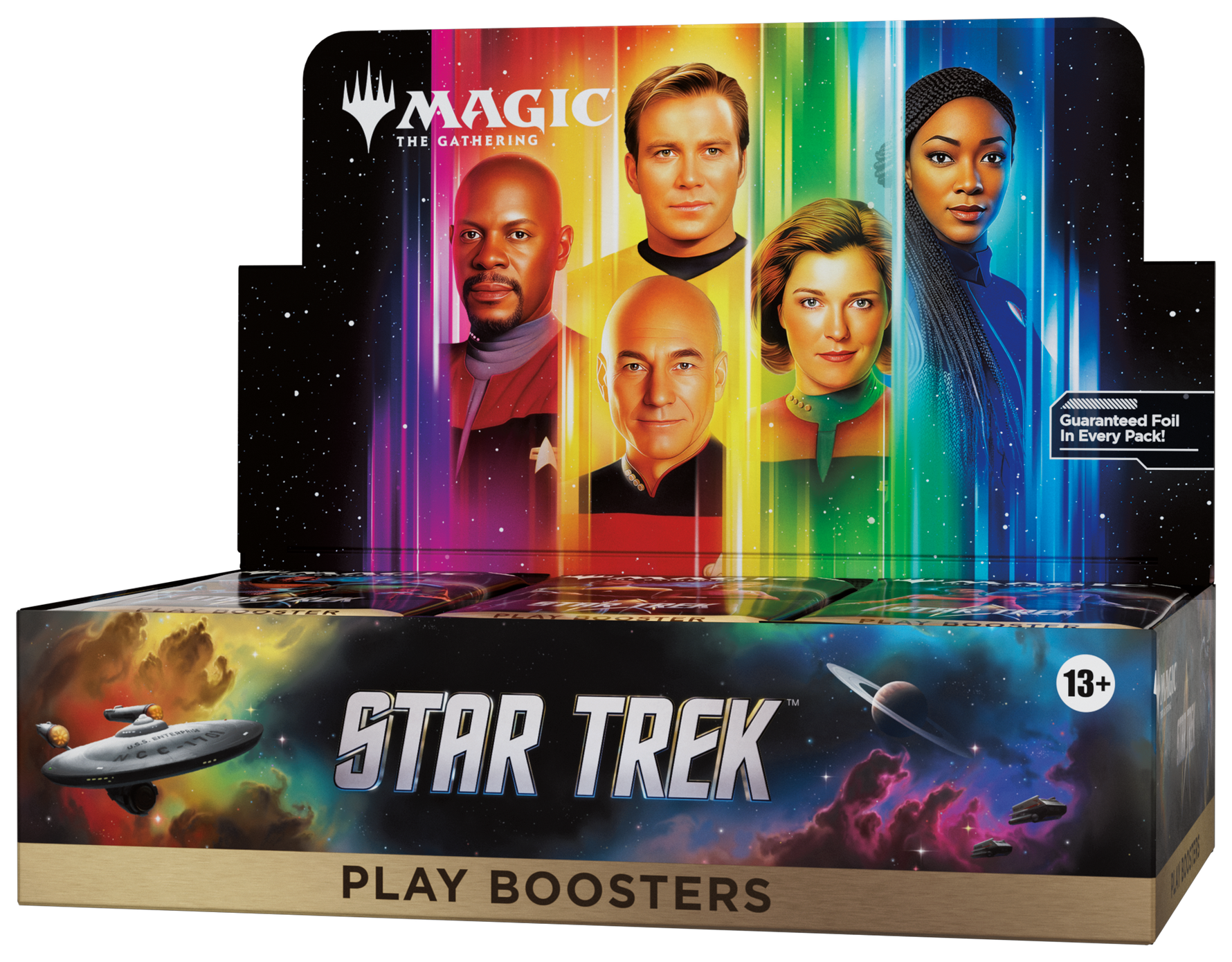 MTG Star Trek Play Booster Display (30 Boosters) – Magic: The Gathering | Englisch
