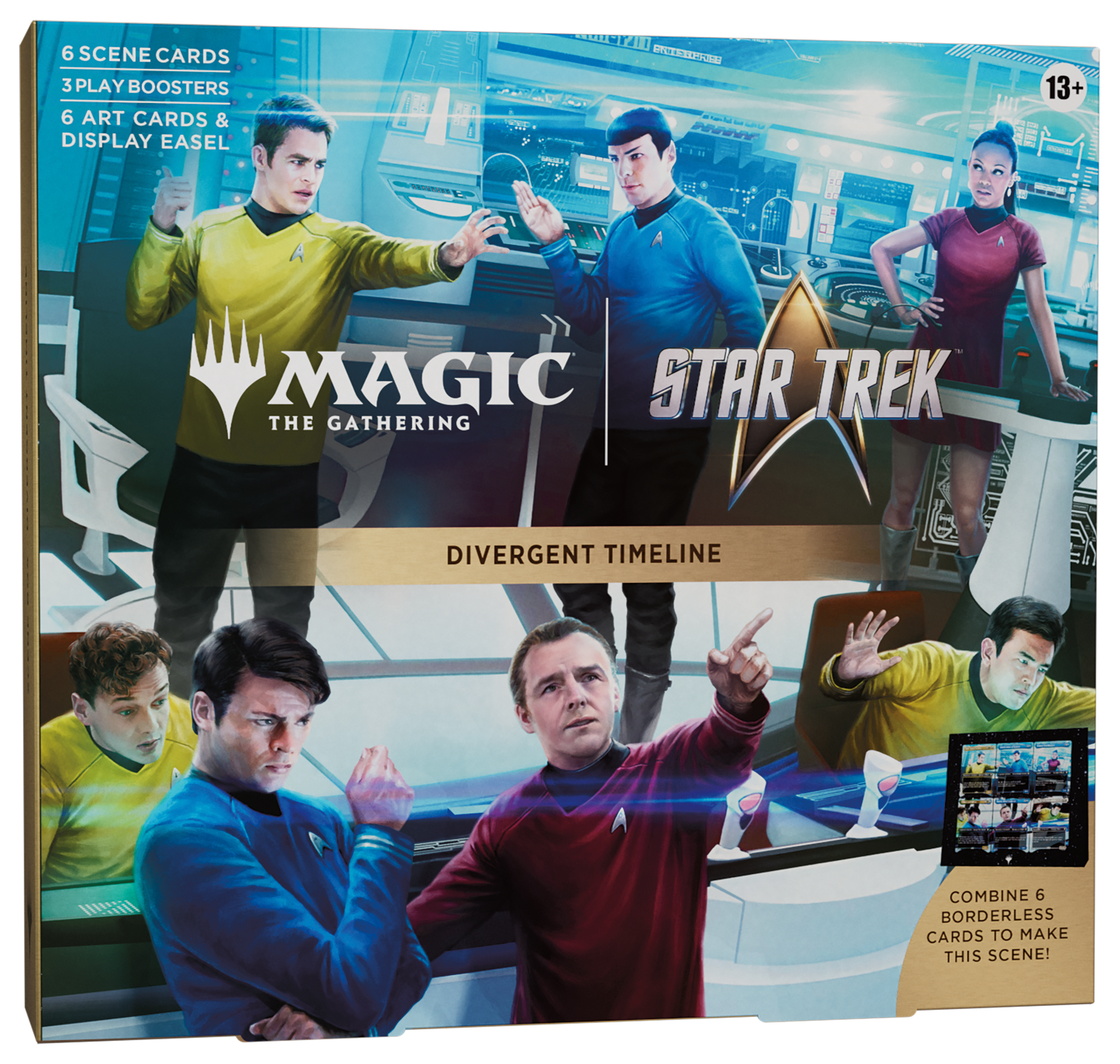 MTG Star Trek Divergent Timeline Scene Box (Englisch)