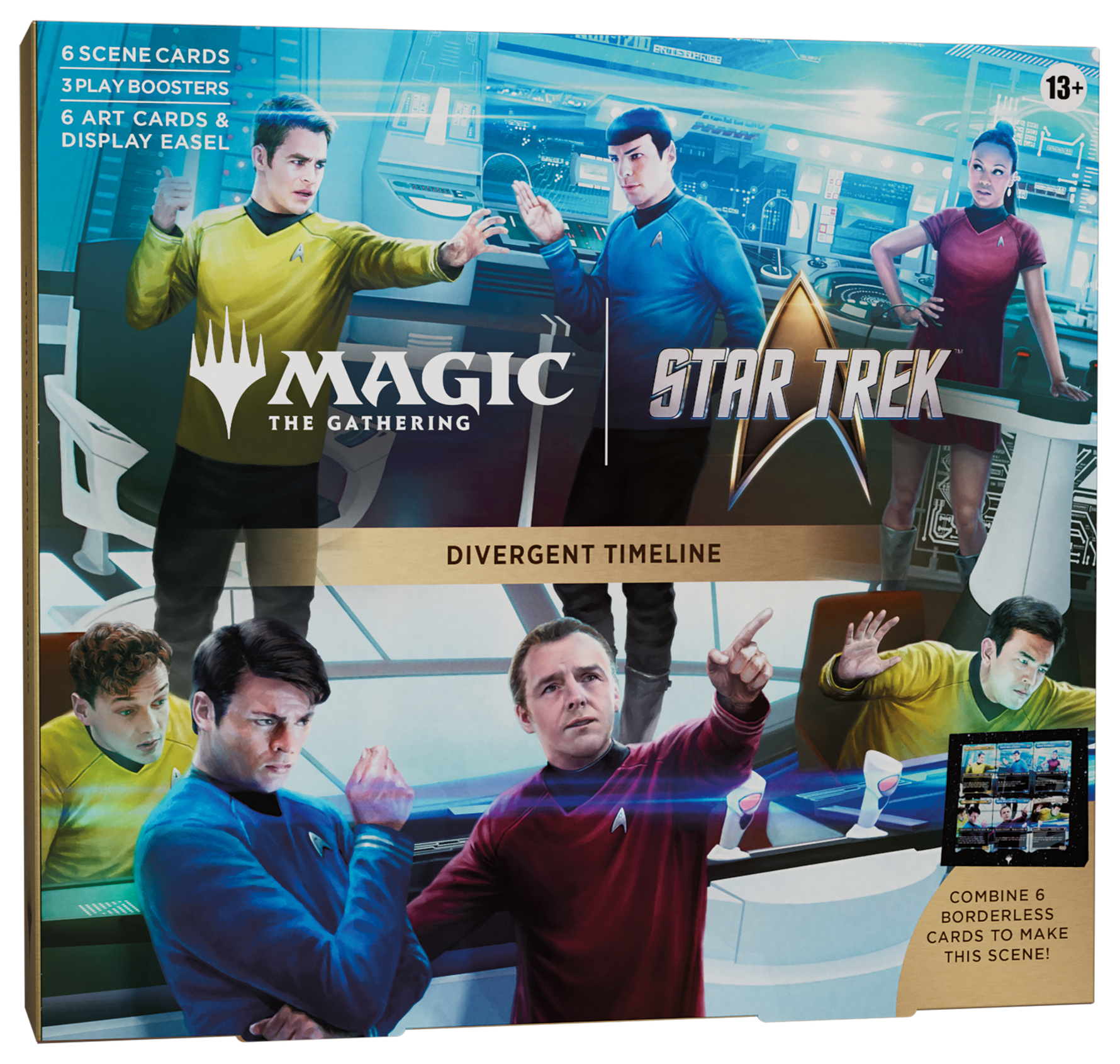 MTG Star Trek Divergent Timeline Scene Box (Englisch)