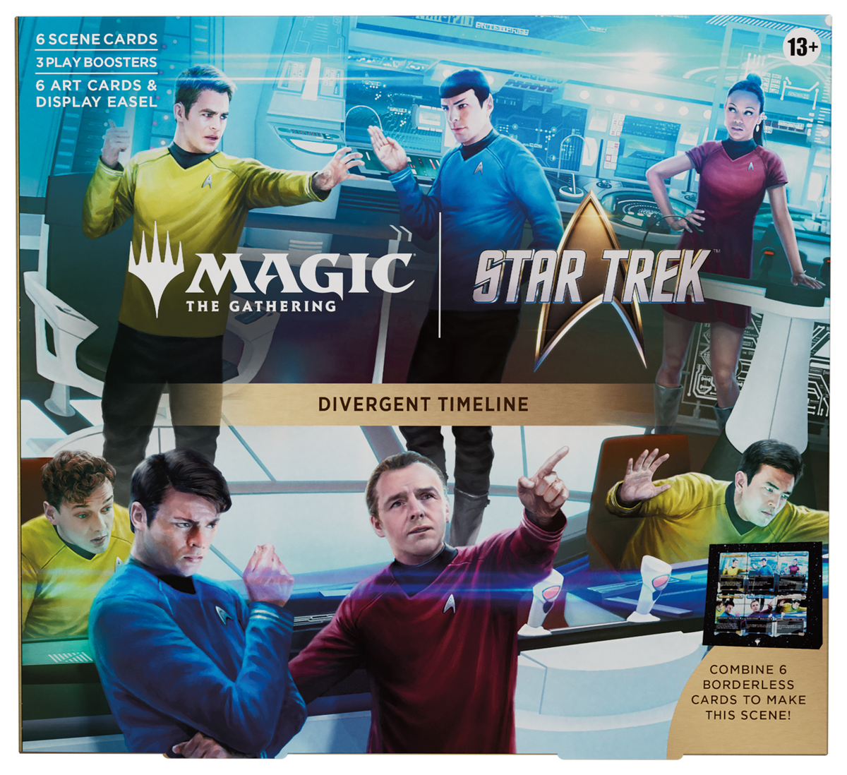 MTG Star Trek Divergent Timeline Scene Box (Englisch)