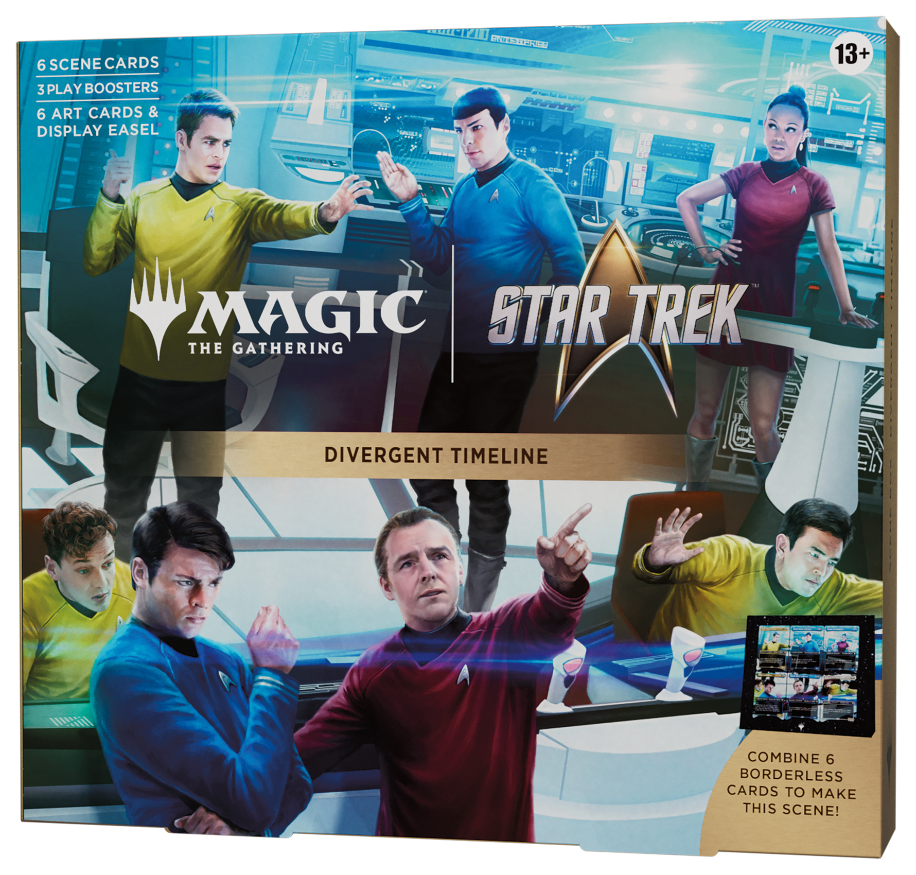 MTG Star Trek Divergent Timeline Scene Box (Englisch)
