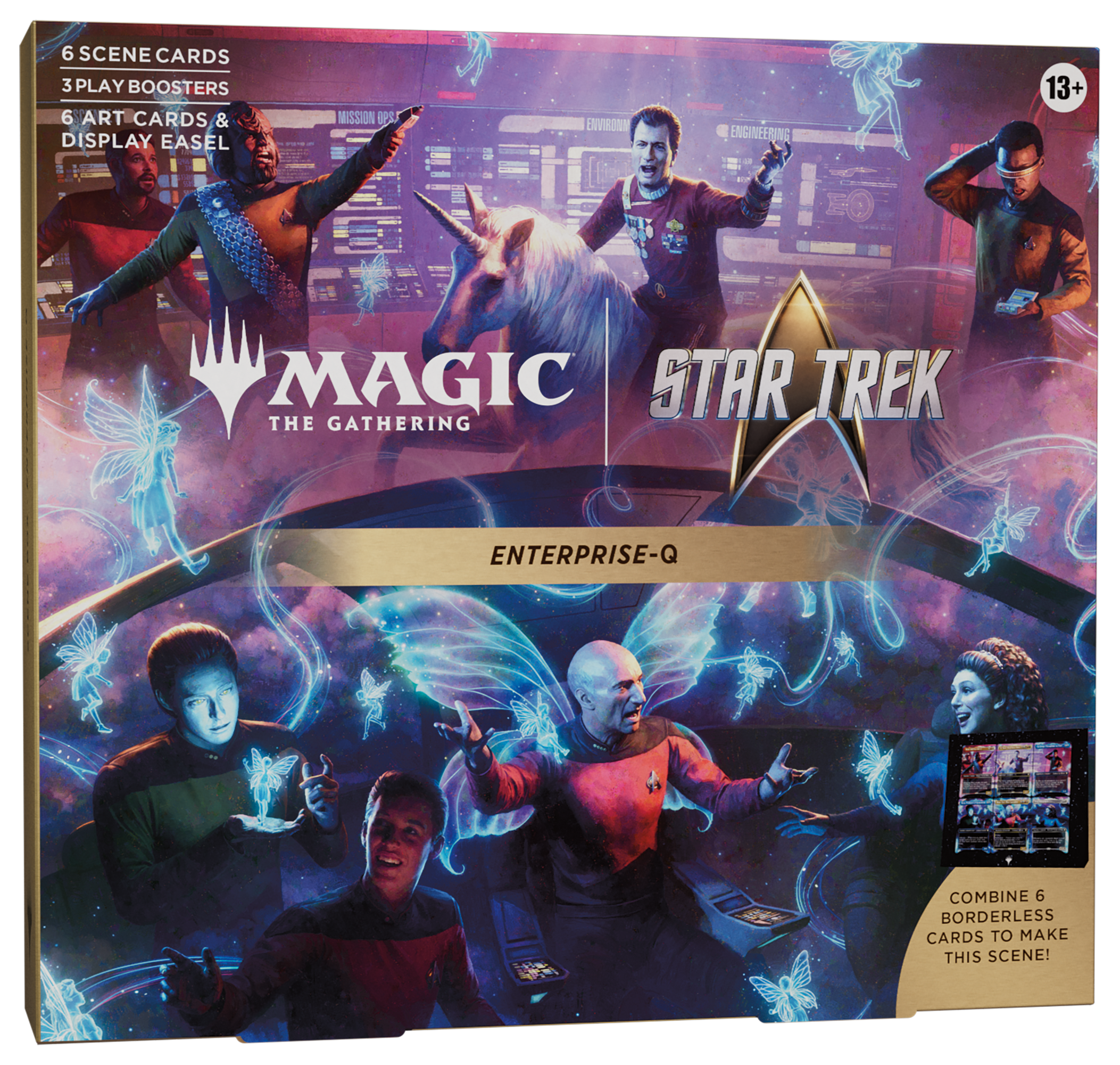 MTG Star Trek Enterprise-Q Scene Box (Englisch)