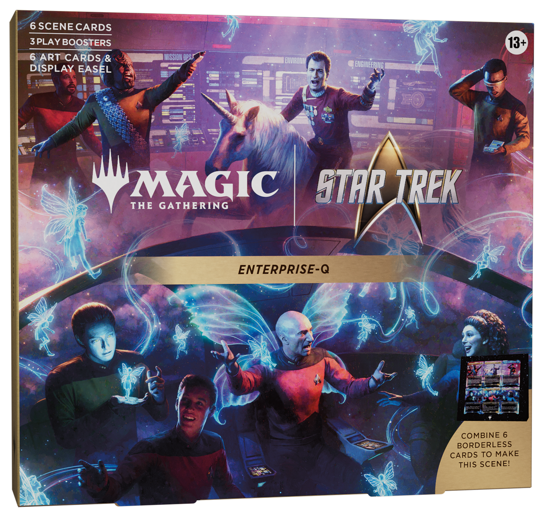 MTG Star Trek Enterprise-Q Scene Box (Englisch)