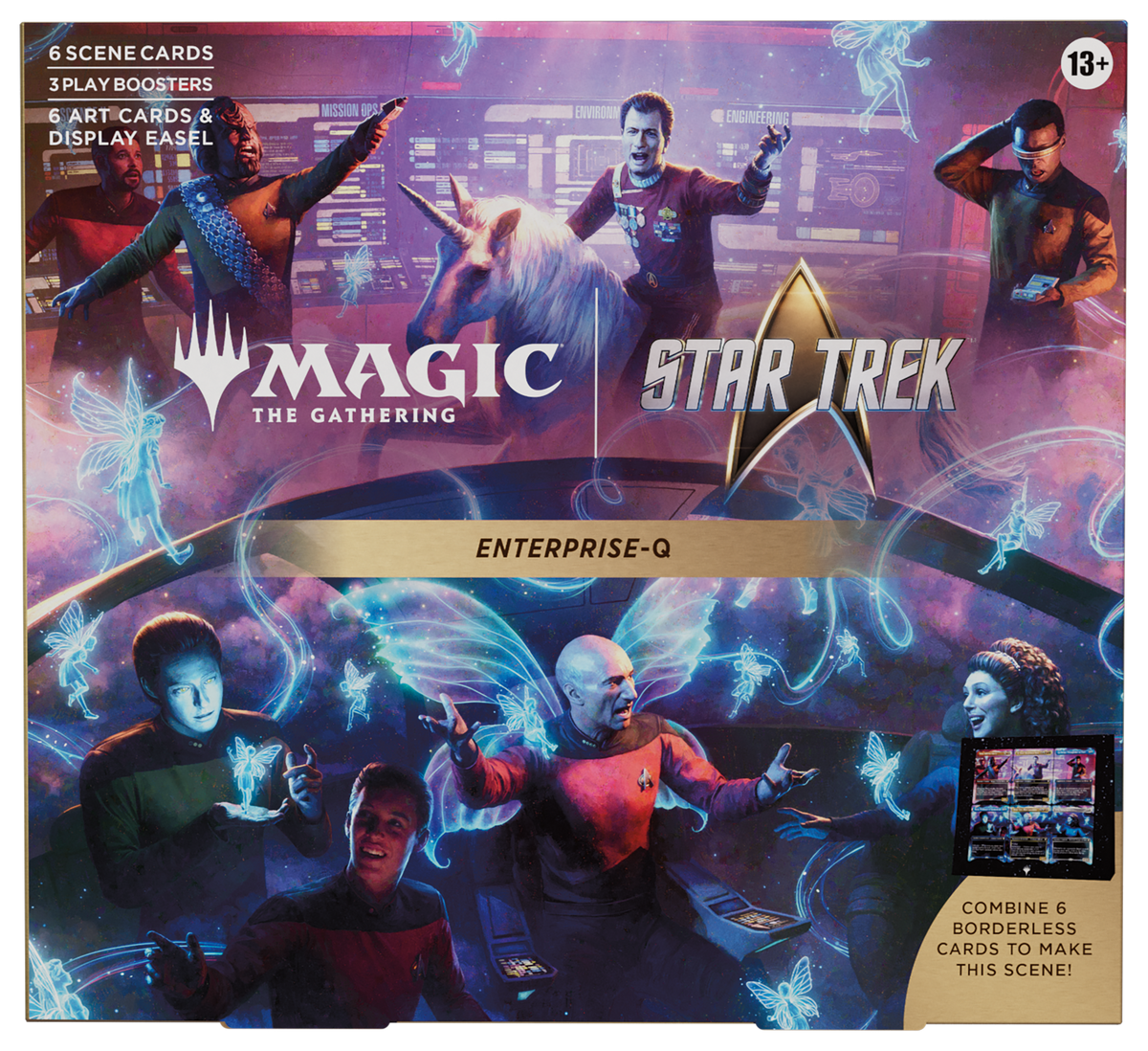 MTG Star Trek Enterprise-Q Scene Box (Englisch)