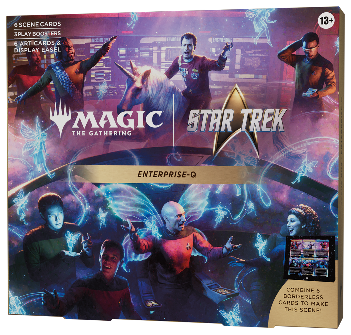 MTG Star Trek Enterprise-Q Scene Box (Englisch)