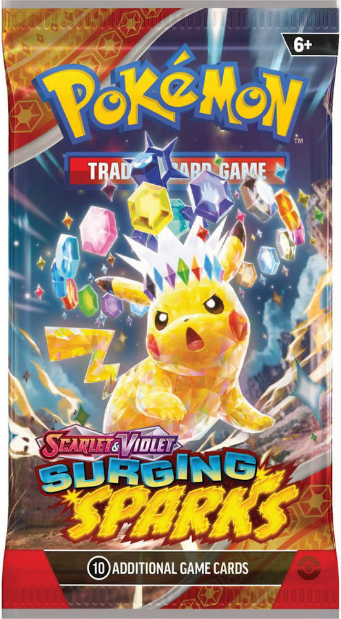 Pokemon Scarlet & Violet Surging Sparks Booster Pack | Englisch
