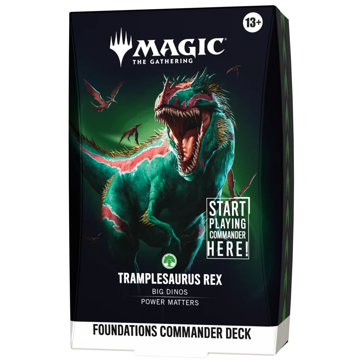 MTG - Foundations Tramplesaurus Rex Commander Precon | Englisch