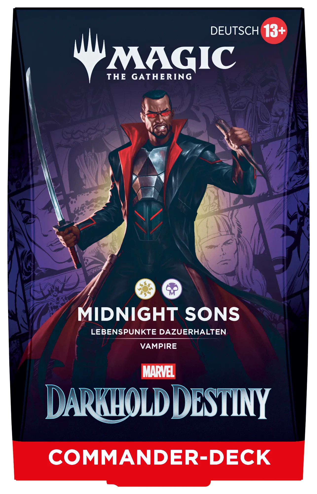 Magic: The Gathering - Marvel: Darkhold Destiny - Commander-Deck Midnight Sons | Deutsch