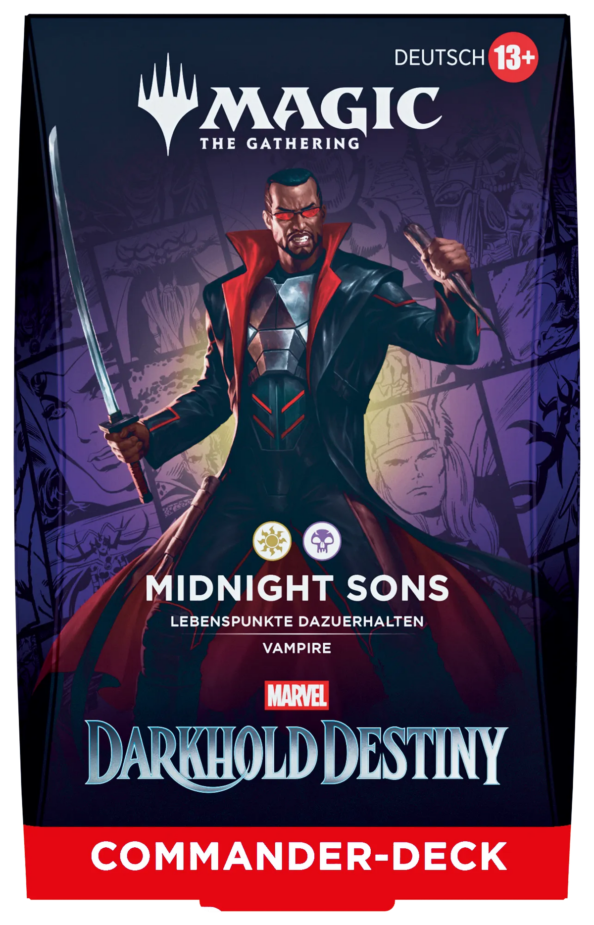 Magic: The Gathering - Marvel: Darkhold Destiny - Commander-Deck Midnight Sons | Deutsch